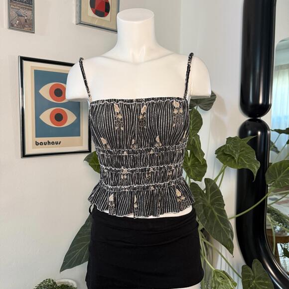 We The Free Other - Free People | We The Free Dolce Vita Tank Black SZ Small BC535